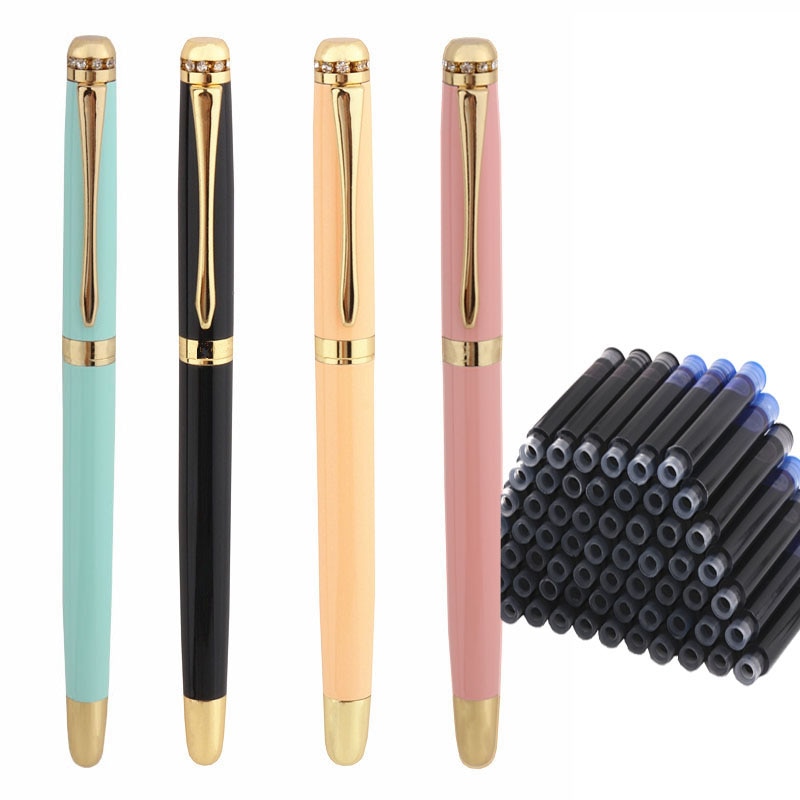 Hochwertiger 7050-Farben-Füllfederhalter für Schule und Bürobedarf, Schreibwaren, modisch, fein,