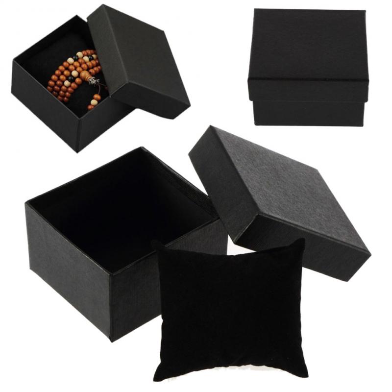 Platz Schmuck Kasten Einfache Schmuck Kasten Ohrringe Halskette Anhänger Anzeige Kasten Uhr Schönheit Schmuck Kasten Armbinde Lagerung Kasten