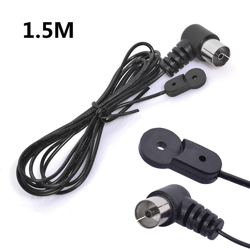 75 Ohm FM Radio Antenne Dipol drinnen Hause Radio Stereo Empfänger Antenne Luft Neue Und