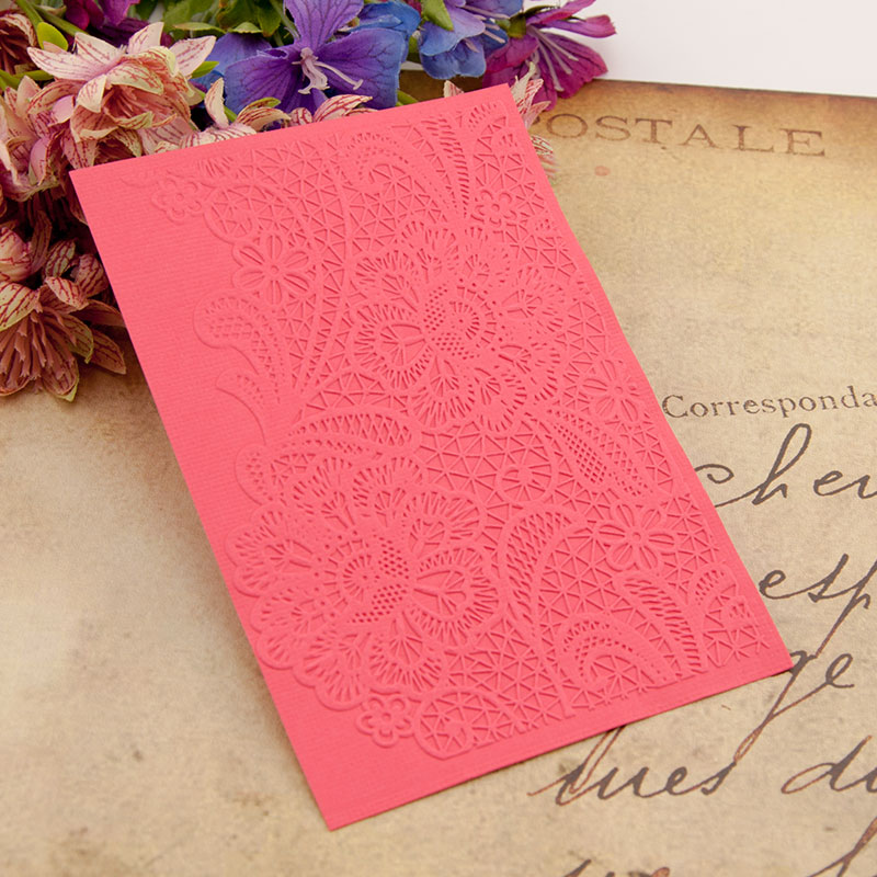 HEIßER kunststoff Spitze blume handwerk karte, sterben papier karte Album hochzeit dekoration Clip Präge ordner