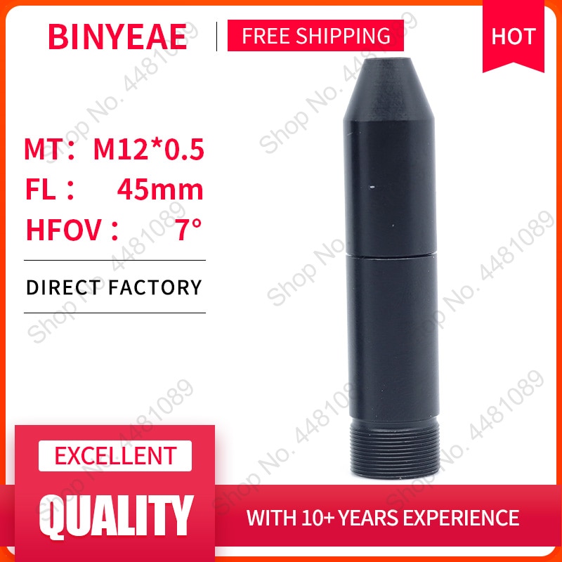 BINYEAE 3 Megapixel HD 45mm objektiv Bord objektiv für CCTV Sicherheit Kamera IP Kamera 45 MM F6.3 M12 * 0,5 Montieren lange betrachtung abstand
