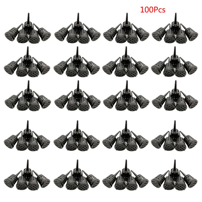 100 Stck/Pack Mini Aquatische Dünger Korb Aquarium Aquarium Wasser Pflanzen Kasten