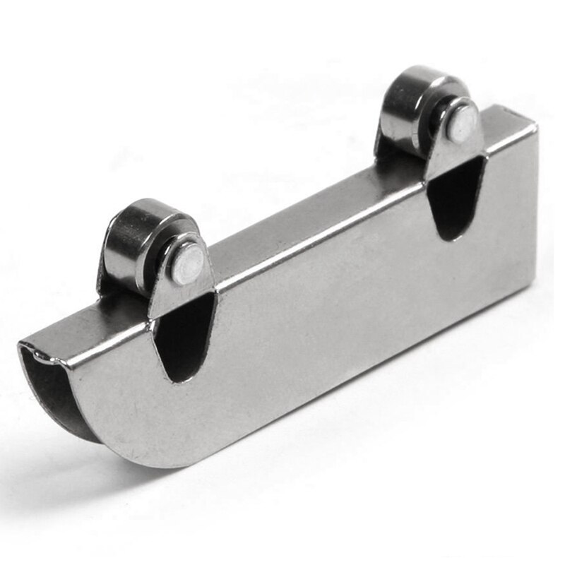 10-stück edelstahl doppel schwungrad berg wort Slot schiebetür Spur glas Rolle Hardware- zubehör