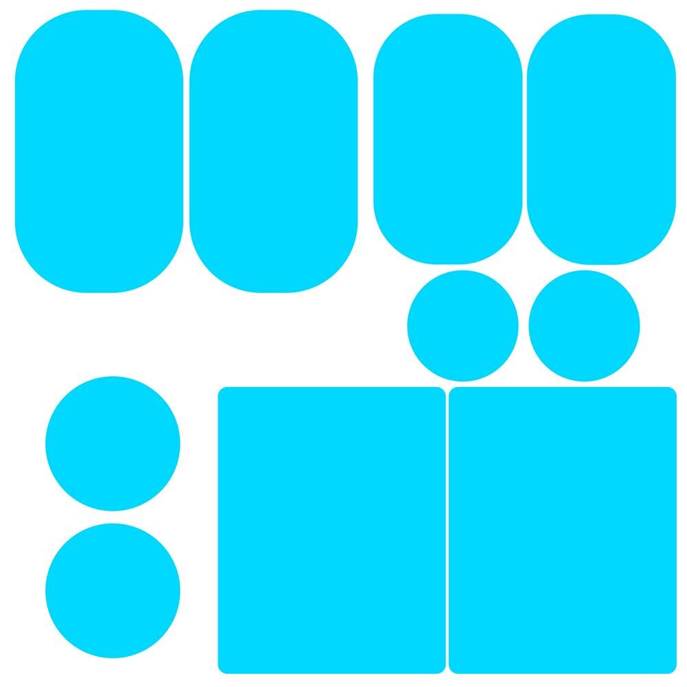 2 stücke Auto Regen Rückspiegel Filme Wasserdichte Anti-Nebel-Auto Spiegel Regen Abdeckung Anti-regen Auto Fenster regen Schutz Glas Film Neue