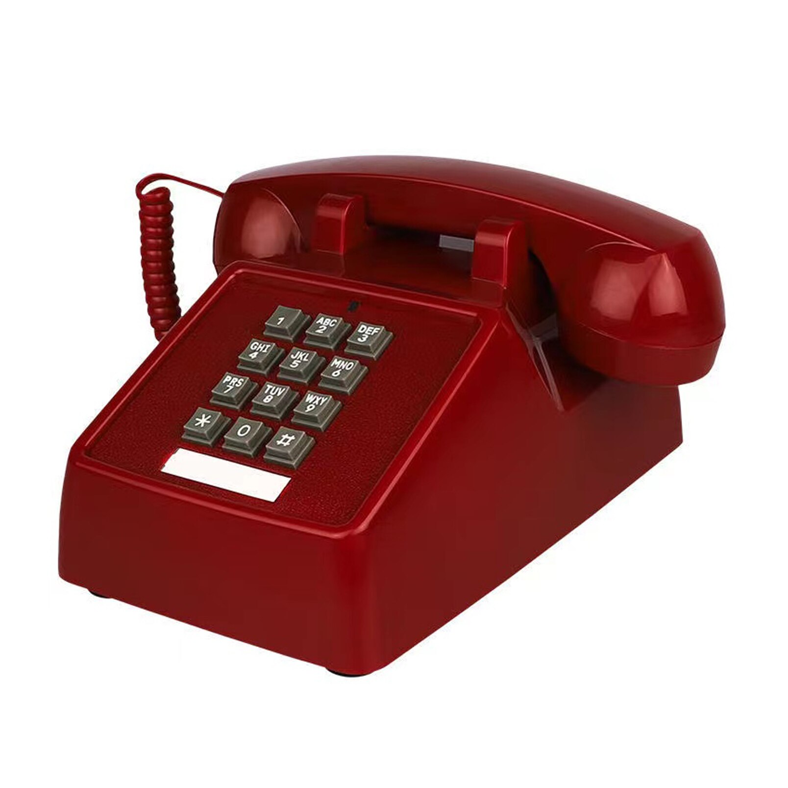 kabelgebunden retro Hause Telefone Klassische Analog rot Telefon Jahrgang Antike Alte Festnetz Telefone für Heimat Sekretariat Hotel