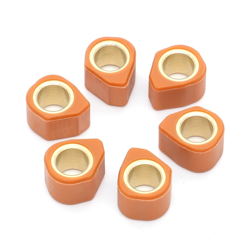 6Stck Leistung Variator Schieberegler Rollen 18X14 14g Für GY6 125cc 150cc Rolle ATV 157QMJ 152 Variator Gewichte Rollen