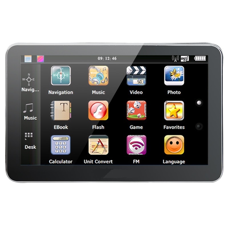 KMDRIVE 5 zoll Auto GPS-Navigation saß Navigator mit 800 mhz cpu 128 mt RAM berühren Bildschirm 4 gb mit freies neue karten.