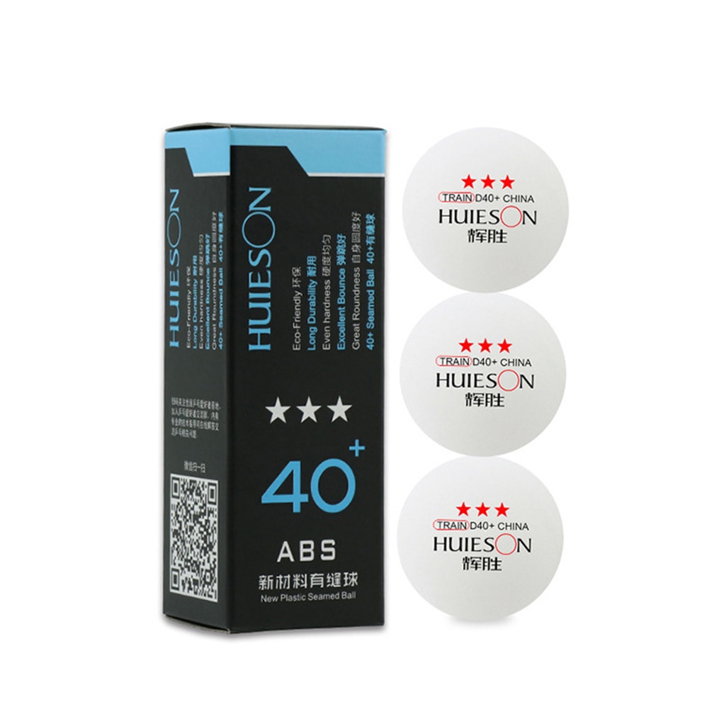 3 Stck 3-Stern 40mm 2,8g Tischtennis Bälle Klingeln Pong Ball Weiß Orange Tischtennis Ball Amateur erweiterte Ausbildung Ball