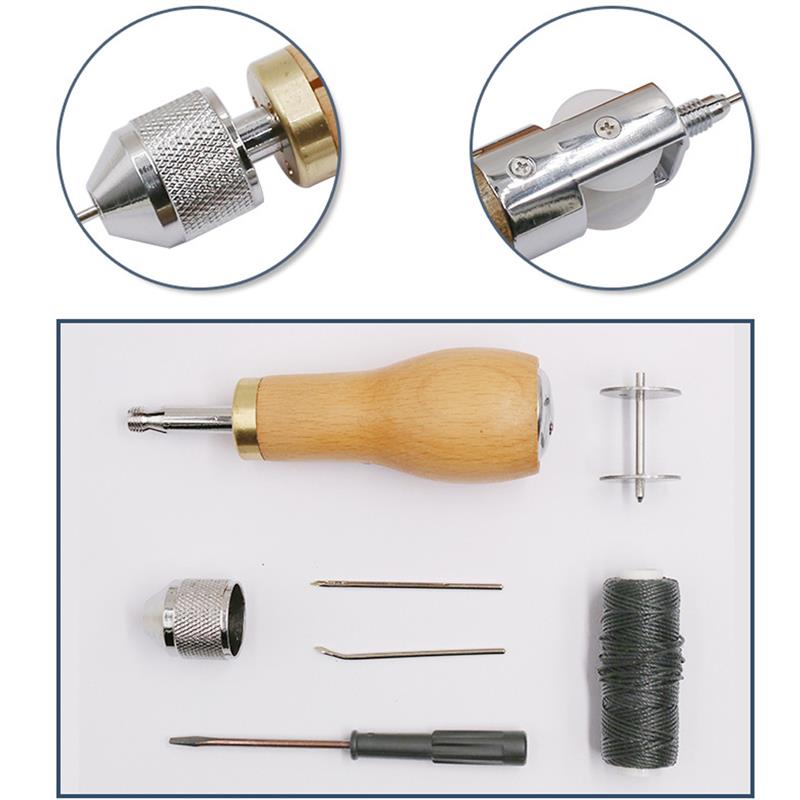 DIY Leder NäHenne Werkzeug Leder Hand NäHenne Maschine Gewachste Gewinde Für Leder Handwerk Rand Nähte Gürtel Streifen Schuster Werkzeug