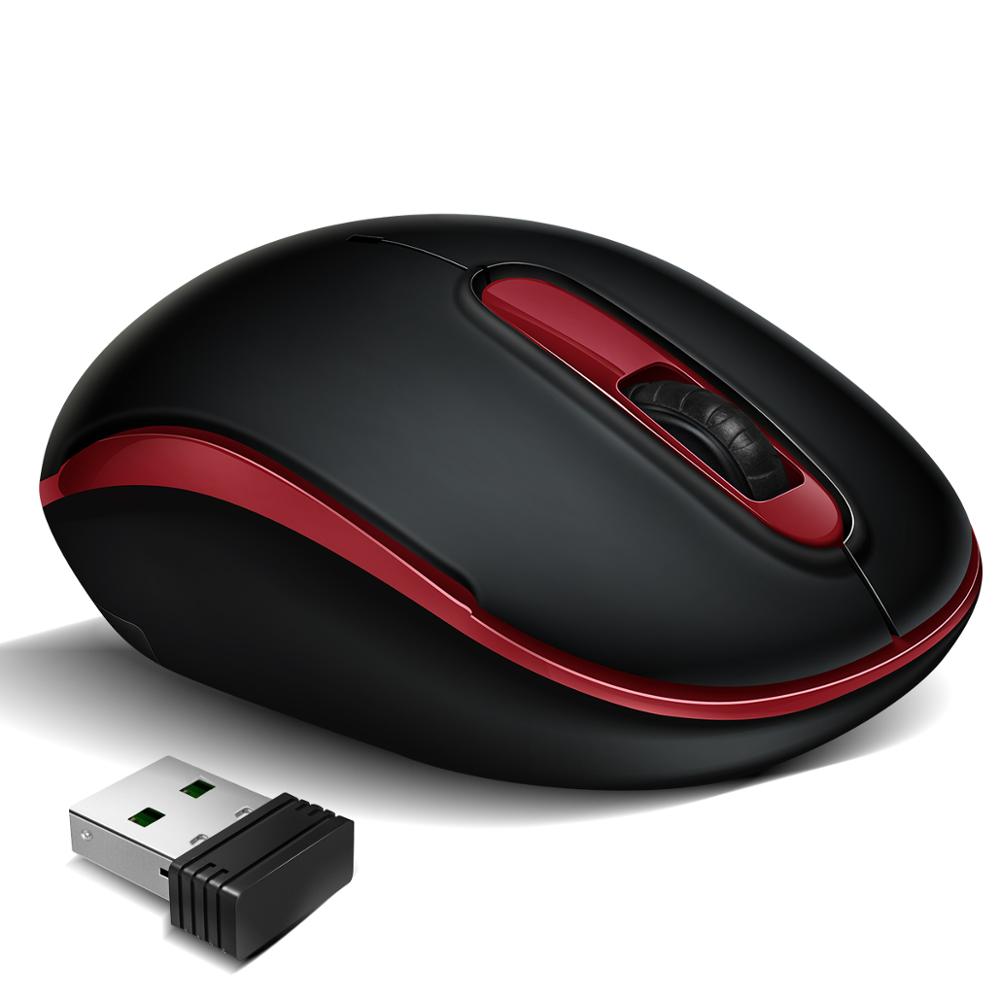Bts 2,4G usb empfänger drahtlose maus Optische stille Heimat-arbeits maus Ergonomische Spielen maus samll protable für PC maus gamer