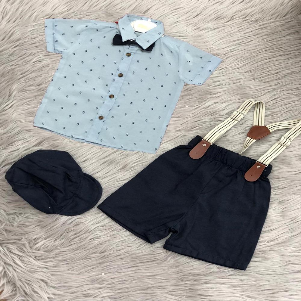 Größe Kleidung setzt vier Stücke Hütte Freies 9M 12M 18M 24M Jungen Kleidung setzt Für Sommer Teenager jungen kleidung freies kleidung