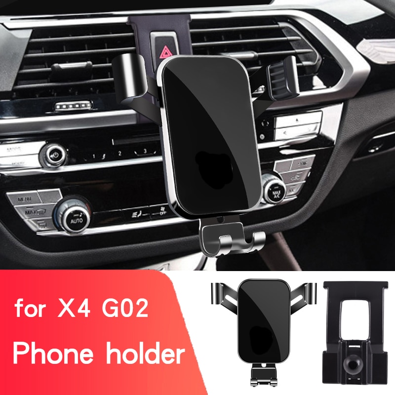 Für bmw x4 g02 zubehör x4 g02 telefon Halfter Luft Auslauf Navigation halterung telefon stehen x4 g02