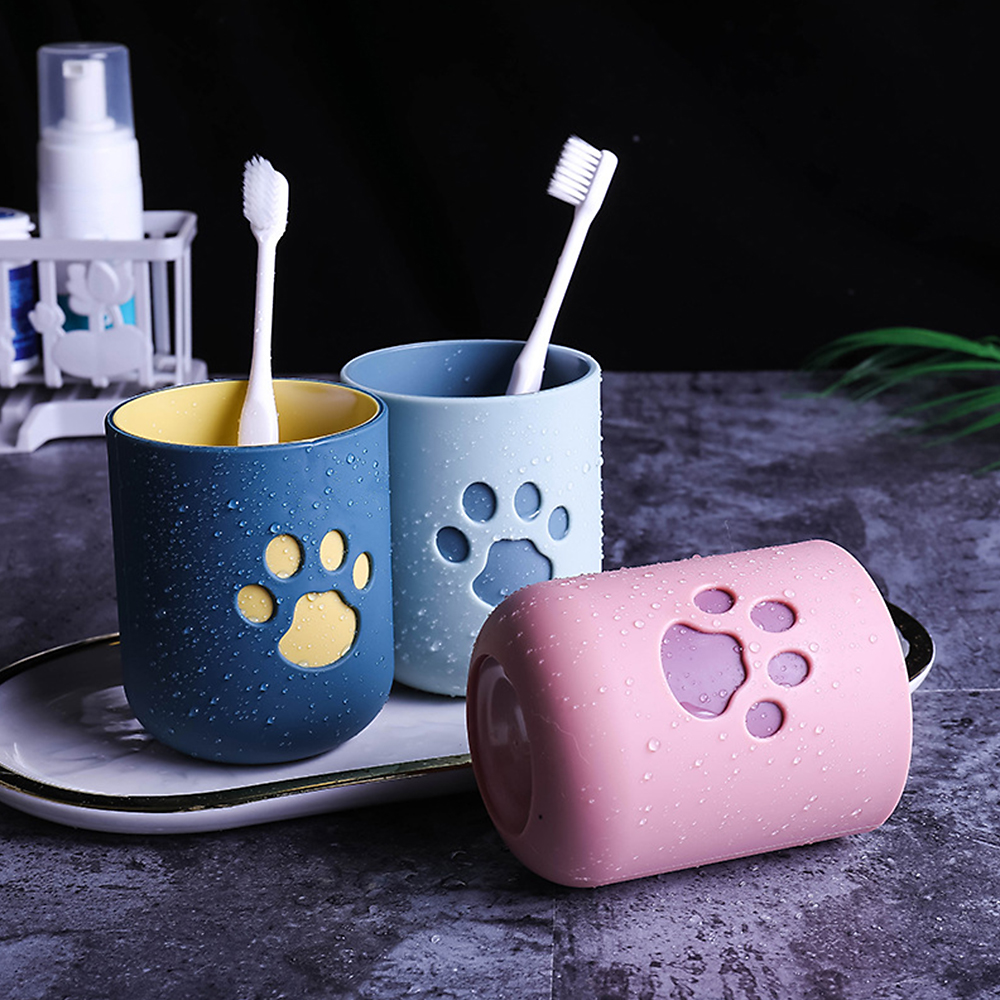 nordisch Reise Wasser Tassen Tragbare Zahnbürste Halfter Schlecht Kunststoff Waschen Tasse Karikatur Spülen Tasse Organizer Tasse Schlecht Werkzeug