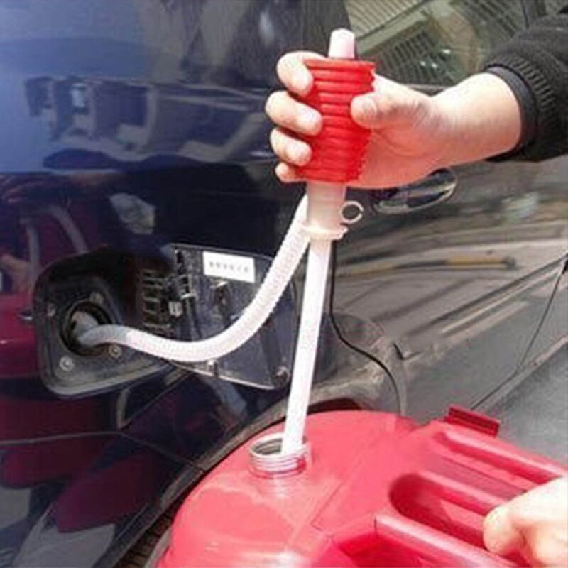 dauerhaft Hand Siphon Siphon Transfer Pumpe Benzin Kraftstoff Fisch-Panzer Wasser Flüssigkeit Öl Pumpe