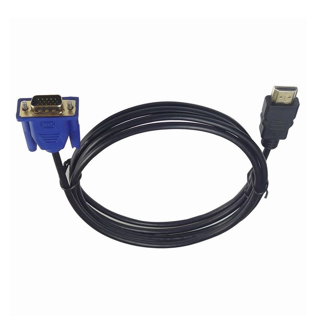 1 M HDMI Kabel HDMI Zu VGA 1080P HD Mit Audio- Adapter Kabel HDMI ZU VGA Kabel
