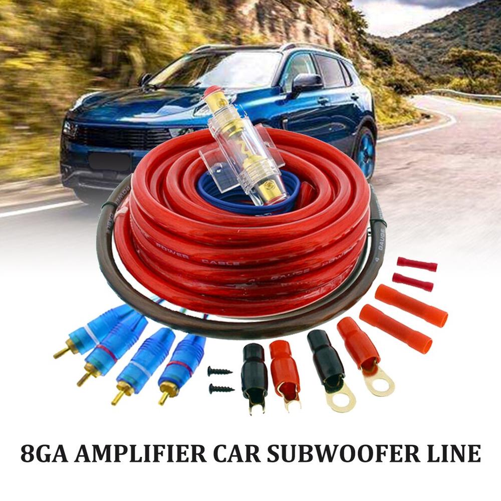 Awg 8 Verstärker Energie Kabel Verstärker Subwoofer Kabel einstellen Kabel Bausatz Auto Hifi Subwoofer Kabel Auto Zubehör