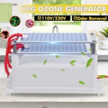 Tragbare Ozon Generator 10 gr/std Hause Luft Reiniger Ozon-ic Ozonisator Luftreiniger für Desodorierung Sterilisieren maschine Geruch 110V/220V