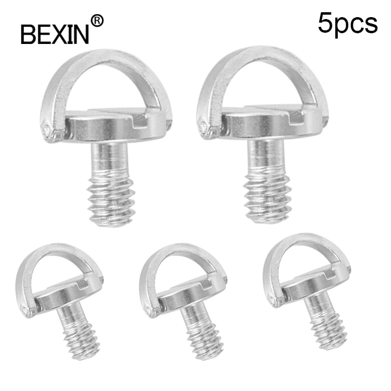 1/4 schraube d Ring kamera schraube Adapter dslr stehen schnell Freisetzung platte montieren schraube kamera platte schraube für dslr kamera stativ
