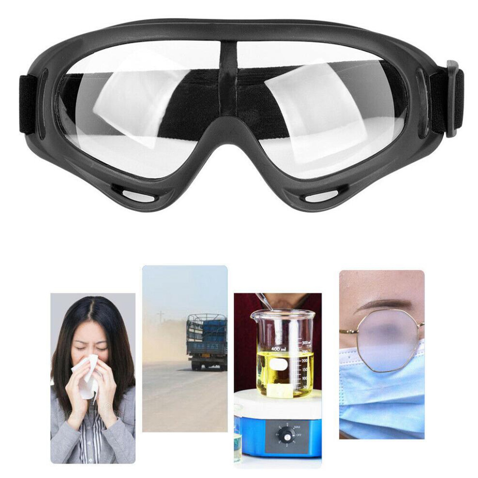 Sicherheit Brille Arbeiten Brille Brillen Schutz Industrie Labor Staub Anti Spieß