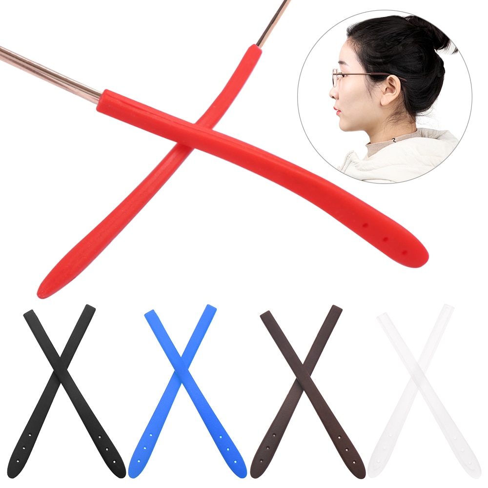 5 paar Gläser Sonnenbrille Unterhose setzt Gläser Bein Abdeckung Anti Unterhose Silikon Ohr Haken Tempel Spitze Halfter Haken Brillen Zubehör