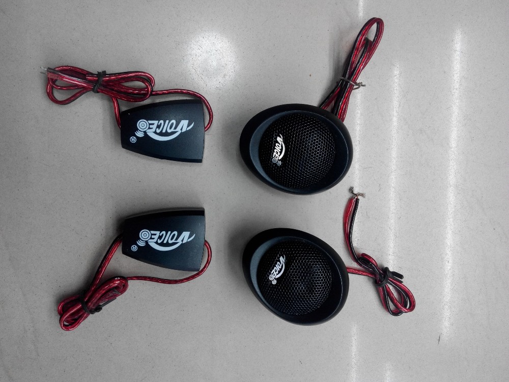 2 stück 25mm schwingspule Auto hochtöner Lautsprecher Auto Auto Audio- Musik Stereo hohe Tonhöhe Lautsprecher für Universal- Autos