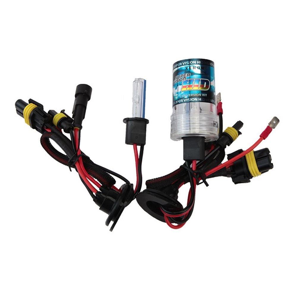 2 stücke 35W Xenon Auto Lampe H3 Lampen Super Helle versteckt Scheinwerfer Nebel Licht Xenon Lampe Licht Wasserdicht Autos lampe