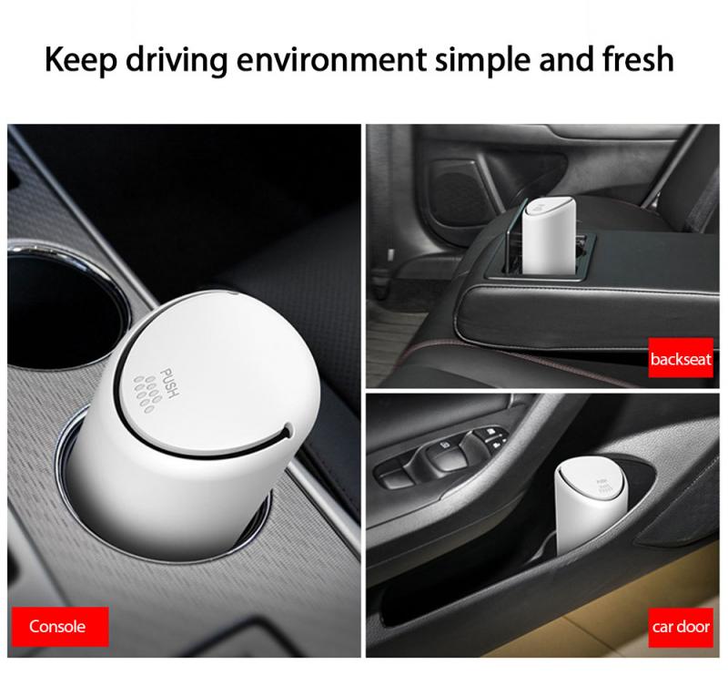 1 Stck Auto Mülleimer Auto Organizer Lagerung Tasche Auto Müll Behälter Aschenbecher Staub fallen Container Lagerung Kasten Eimer Auto zubehör