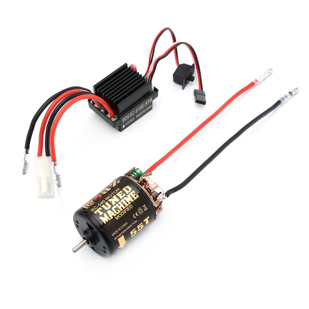 RC 540 35T 45T 55T Gebürstet Motor- Mit 320 Geschwindigkeit Regler Wasserdicht ESC für Traxxas für Hsp für Redcat für Tamiya