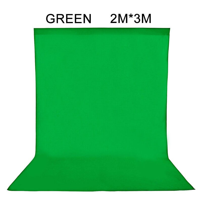 3x2M 6 Farben Polyester Baumwolle Fotografie Kulissen Foto-Schießen Hintergrund Tuch Foto Studio Hintergrund