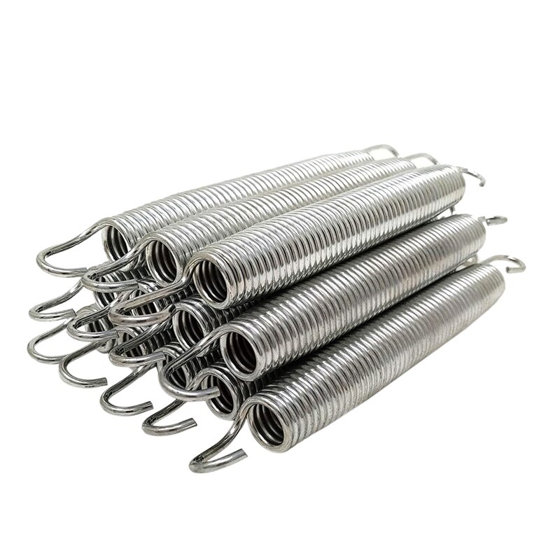 12/Pack 6,5 Zoll Trampolin Frühling Stahl Ersatz Bausatz für extra prallen Trampolin Zubehör