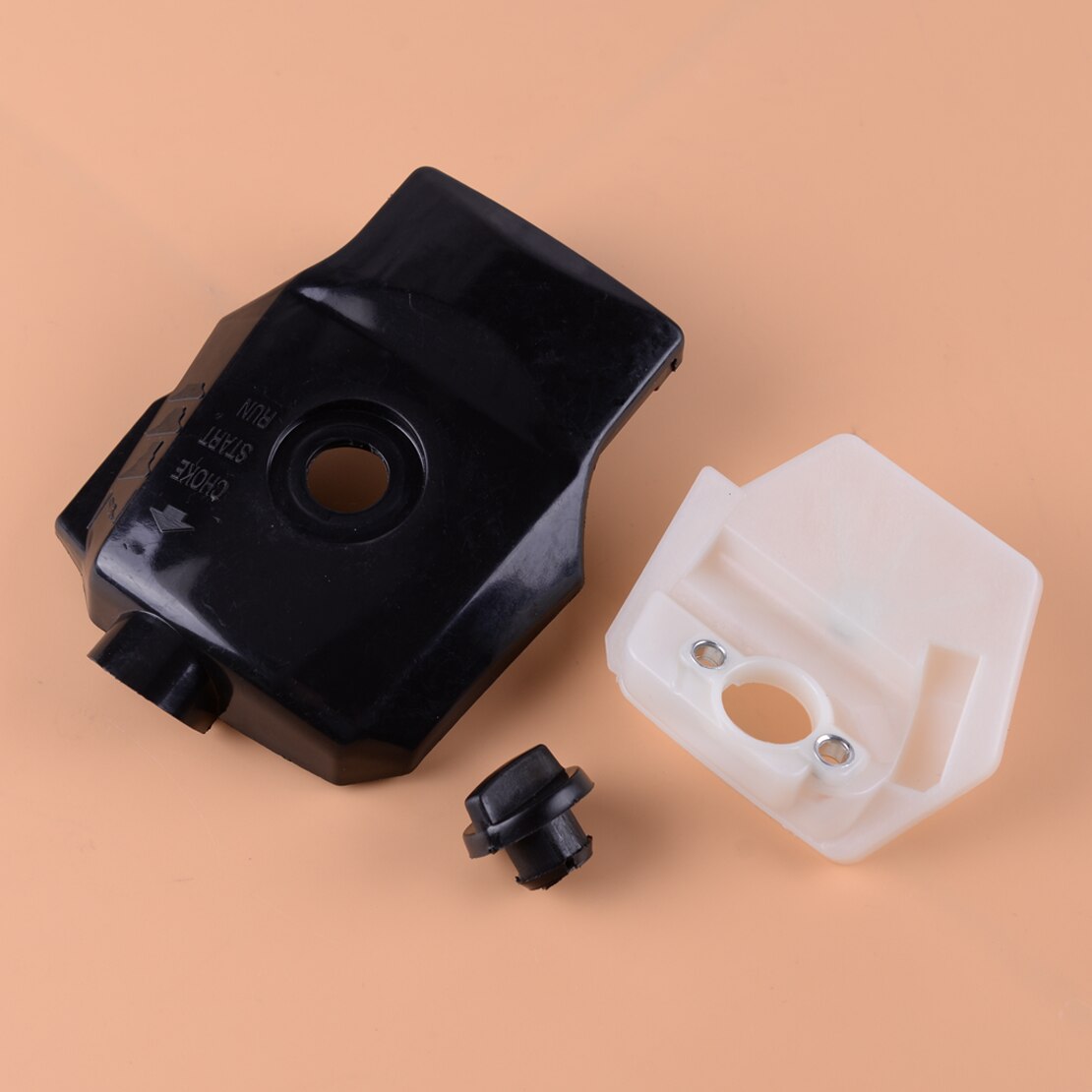 LETAOSK 3 stücke Kunststoff Luftfilter Reiniger Abdeckung Gehäbenutzen Bausatz Teile passen Für Chinesische KettensäGen 2500 25cc Timberpro Lawnflite Carlton