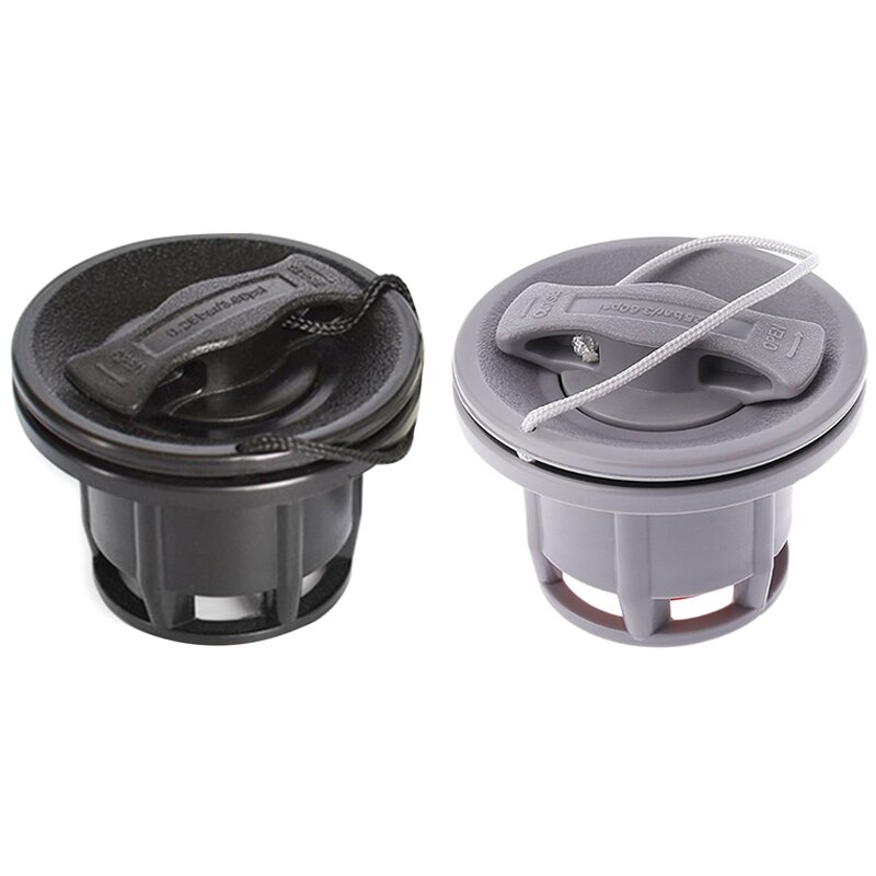 8 löcher Aufblasbare Stiefel Floß Schlauchboot Kajak Kanu Zubehör Luft Ventil Adapter Kappe