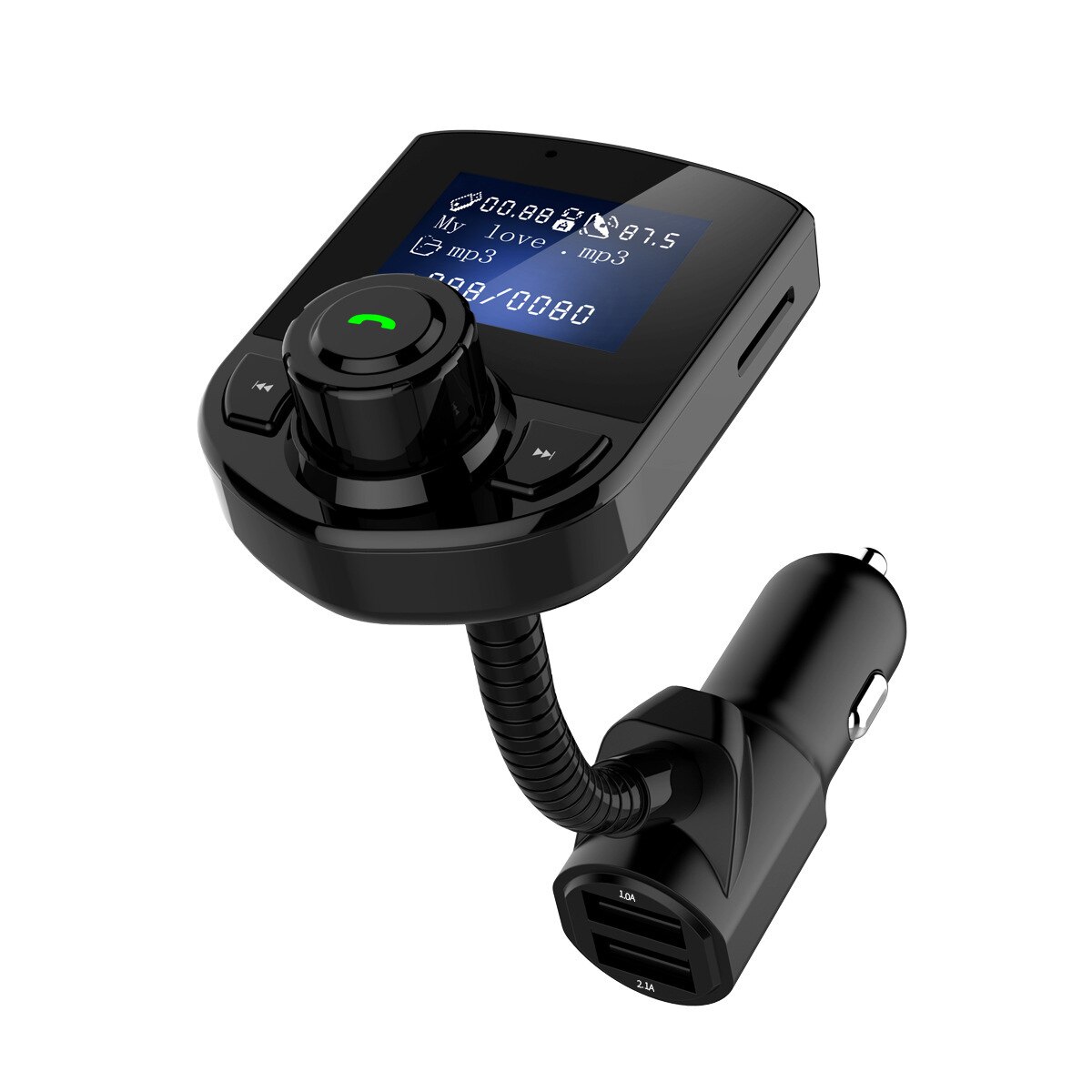 BT52 Bluetooth Hände-kostenlos Wagen Bausatz MP3 Automobil MP3 Spieler Bluetooth Hände-kostenlos Telefon Schnelle Ladung FM Sender Auto MP3