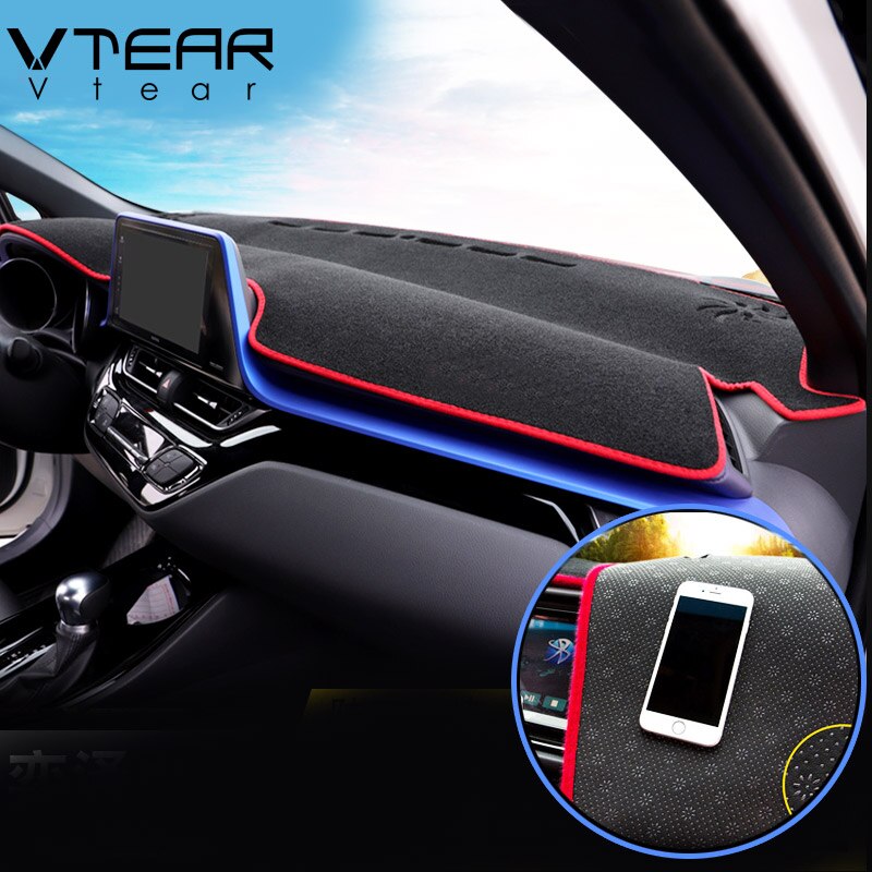 Für Toyota C-HR CHR Auto Armaturenbrett vermeiden licht Pad Instrument plattform Schutz Matten Teppiche trimmen Zubehör