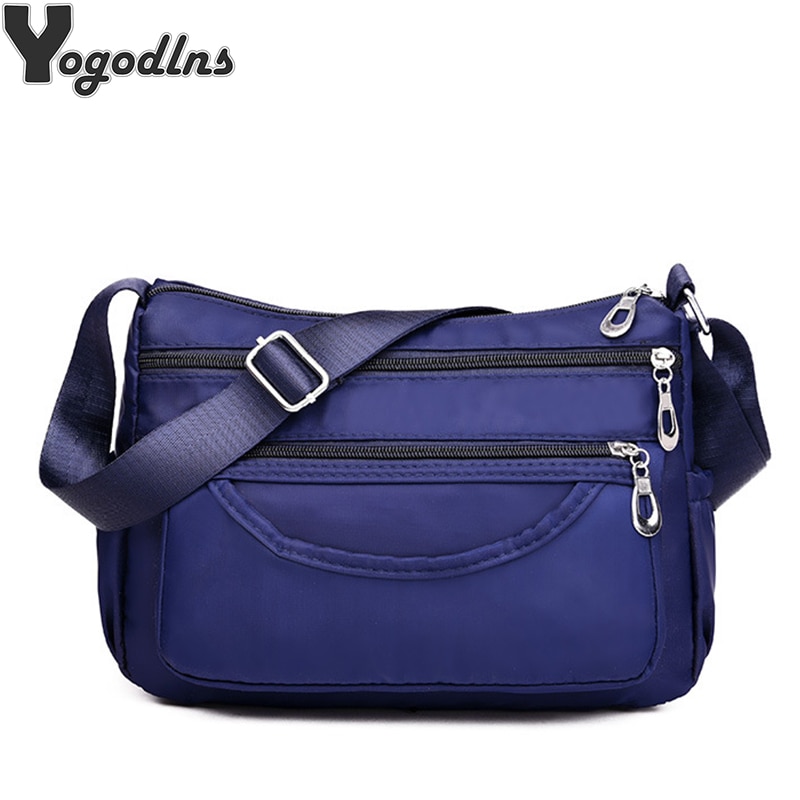 Frauen Umhängetasche Dame Hohe Kapazität Schulter Crossbody-tasche Weibliche lässig Reißverschluss Oxford Tuch Leinwand Handtasche Einkaufen Handtasche