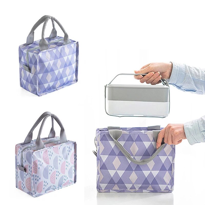 Tragbaren Thermo Tasche Baby Flasche Baby Lebensmittel Lagerung Isolierung Taschen Baby Fütterung Taschen Handtasche essen Mittagessen Tasche