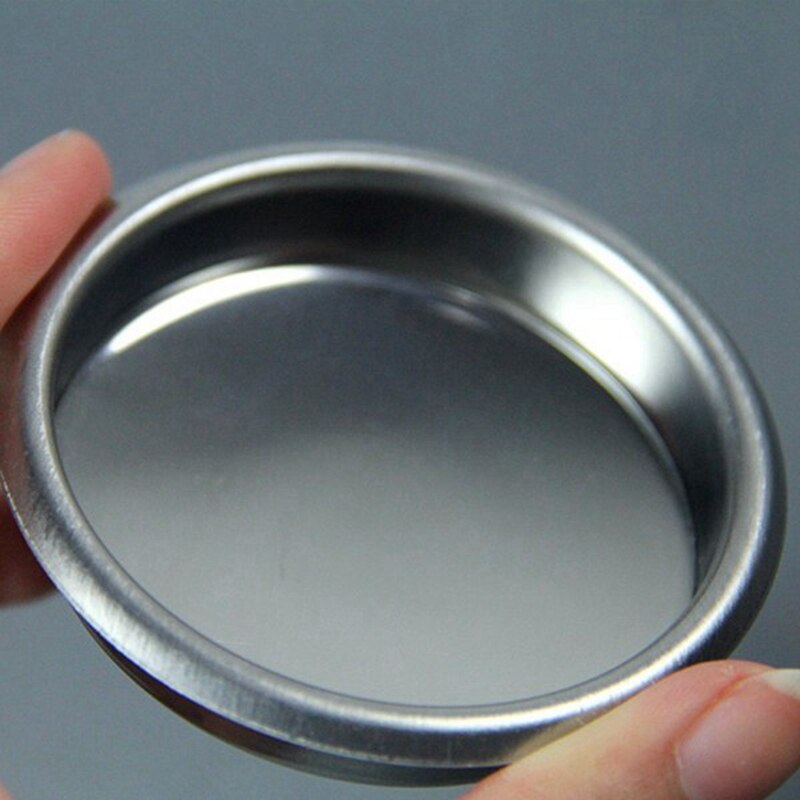 Kaffee Maschine Reinigung einstellen, 4 stück Kaffee Maschine Pinsel mit Löffel und 1 Stück 58 Mm Edelstahl Zurück spülen EinfüGen Metall