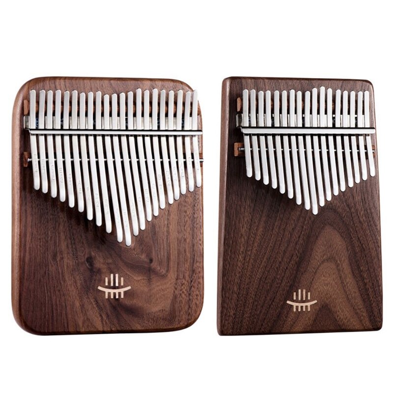 HLURU Kalimba Schwarz Nussbaum Lockige Figur Tastatur Daumen Klavier Fase Kalimba Musical Instrumente Tastatur Instrumente