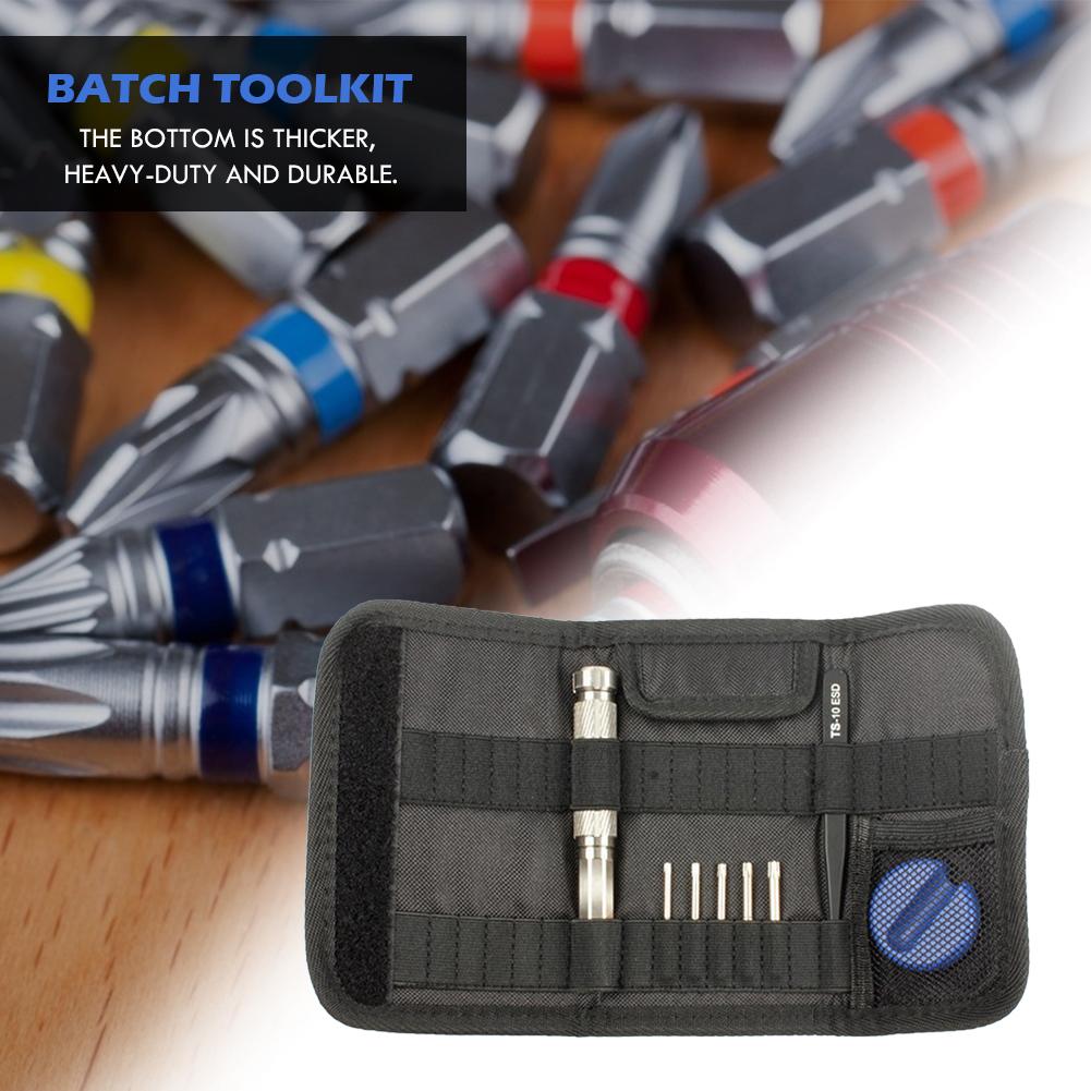 wasserdicht 2 Schicht Oxford Stoff Werkzeug Tasche Verdickung standhalten schwer Gewicht Falten rollen Tasche Schraubendreher Toolkit Lager Tasche