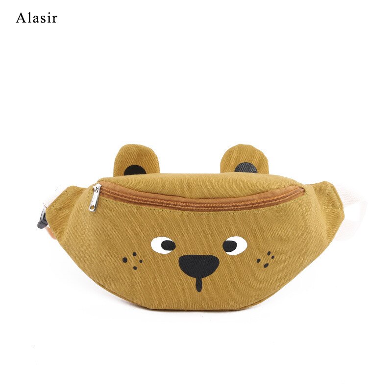 Alasir Japanischen Stil Nette Bär Leinwand Frauen Taille Taschen Brust Tasche lässig Damen Bote Schulter Taschen fanny Pack