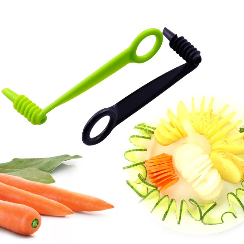 Küche Manuelle Rotierenden Spirale Hobel Cutter Gemüse Werkzeug Gurke Karotte Kartoffel Gemüse Spirale Cutter Küche Gerät