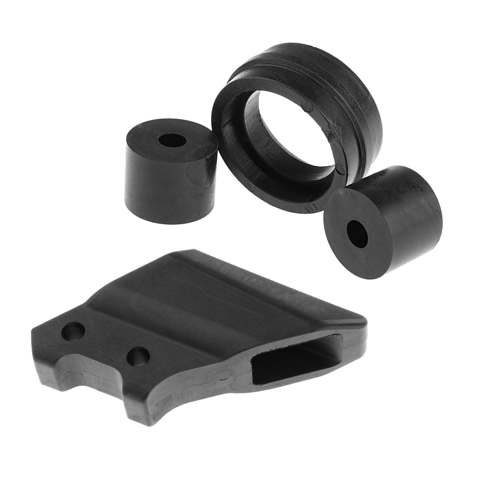 Kette Rolle und führen Komplette Bausatz einstellen mit Unteren Hinteren Kette Unterstützung für Yamaha Krieger YFM350 350X 87-04 alle Jahre Schwarz