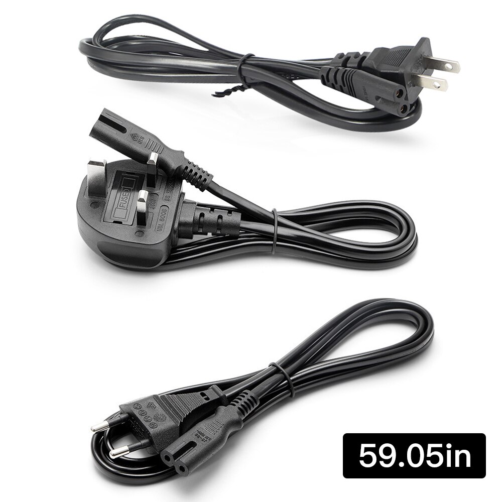 1,5 M Elektrische Kabel EU Energie Kabel 2 Stift Kabel 250V 2,5 EINE UNS Netzkabel UK Versorgung Kabel blei Draht Energie Für Electrique Draht Powe