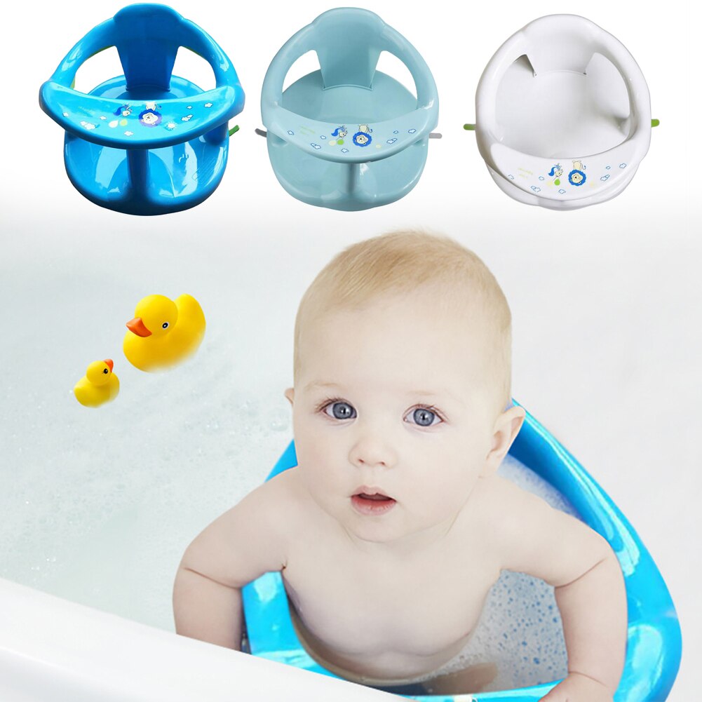 Baby Schlecht Sitz Baby Kunststoff Badewanne Sitz mit Rückenlehne Unterstützung und Saugnäpfen Badewanne Sitze