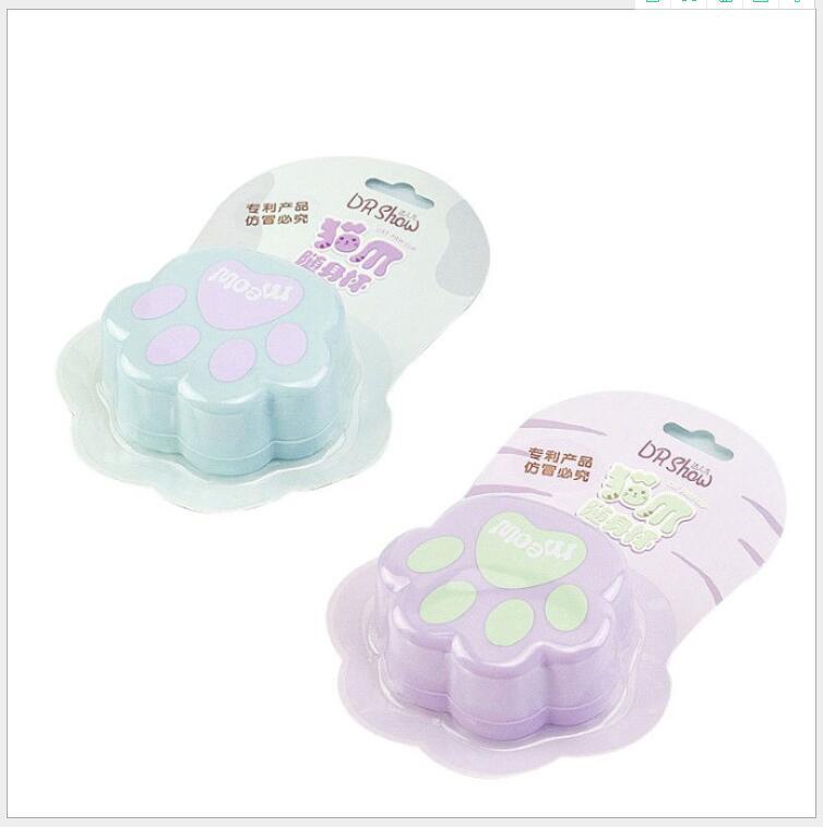 Karikatur katze klaue Falten tasse teleskop tasse tragbare wasser tasse reise tasse kompression tasse hause draussen teleskop tasse