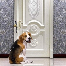 Antiken Haustier Hund Glocken Zauberstab Montiert klimpern Glocke Metall Ladenbesitzer Türklingel Hund Ausbildung Glocke Hause Dekoration