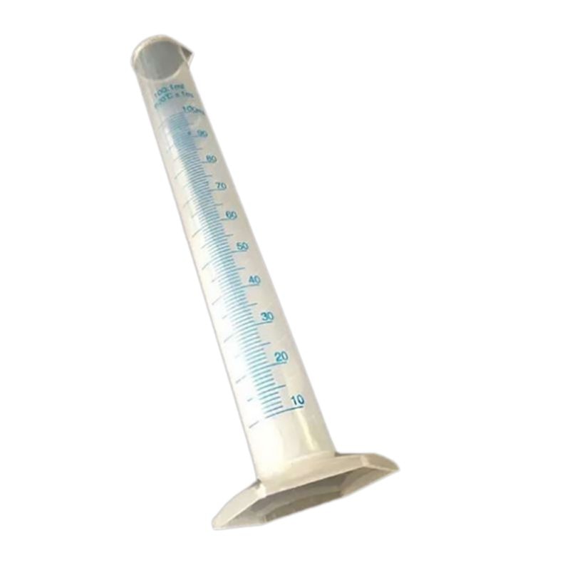 100ml Chemie Eingestellt Sauerei Werkzeug Küche Sauerei Werkzeug Kunststoff Sauerei Zylinder 100ml Schule Experiment Liefert