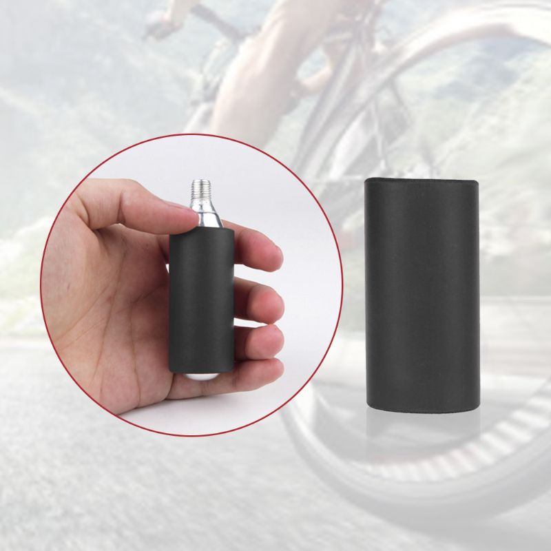 Fahrrad CO2 Flasche Abdeckung Luft Pumpe Ärmel Schutz Anti Einfrieren Fahrrad Zubehör
