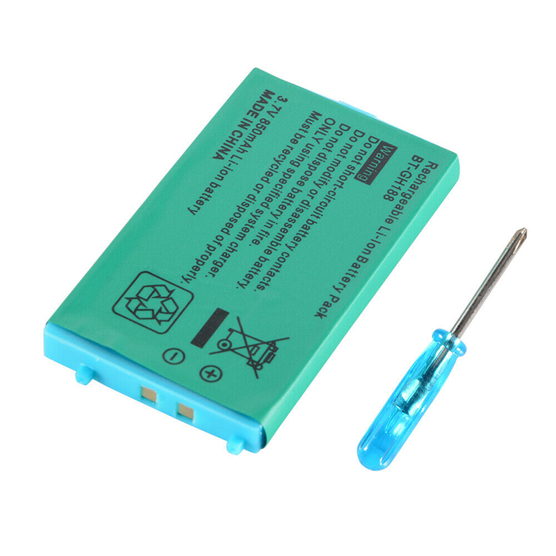 2Stck Akku Pack mit Werkzeug Bausatz für Nintendo Gameboy Voraus für Nintendo GBA SP 850mAh Lithium-ionen Batterie