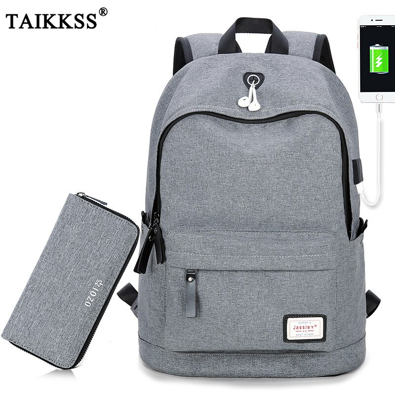 neue Männer Rucksack Für 15,6 zoll Laptop Rucksack Große Kapazität Stundet Rucksack lässig Stil Tasche Wasser Abweisend